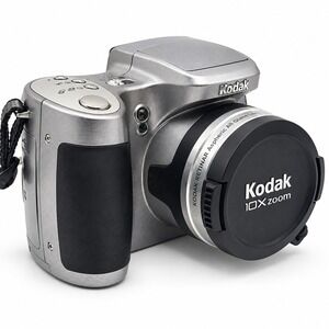 Kodak EasyShare Z740 5MP Digital Camera 10x Optical Zoom Tested w Case SD Card